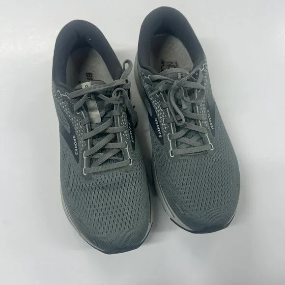 Brooks Ghost 14 Men’s Size 10 Gray Running Shoes Cushioned Sneakers dad sneaker
